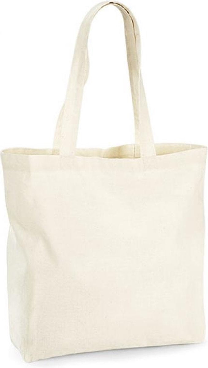 Organic Premium Cotton Maxi Bag (Natural Wit)