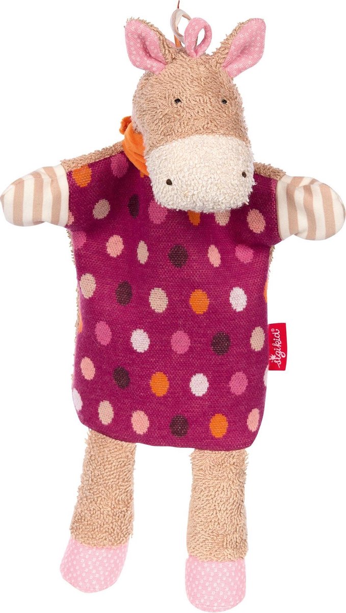 sigikid Knuffeldoek Handpop Hoppe Dot