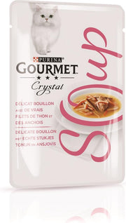 Gourmet Nature's Creations Soup - Kattenvoer Tonijn & Ansjovis - 32 x 40 g