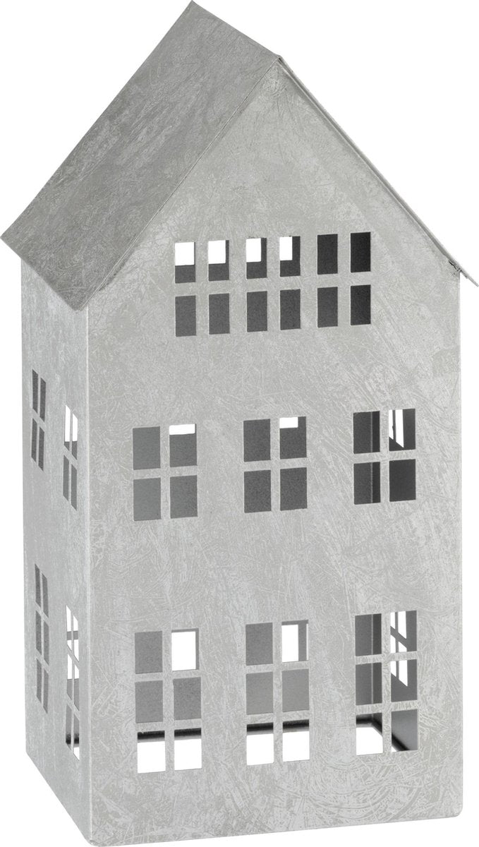J-Line Kaarshouder Huis Sigma Ijzer Zilver