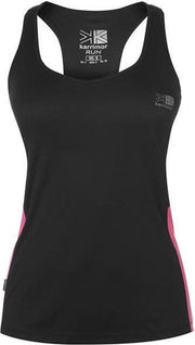 Karrimor - Hardloophemdje - Singlet - Dames - Zwart/Roze - L