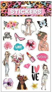 W&o Stickervel Puffy Meisjes Junior 30