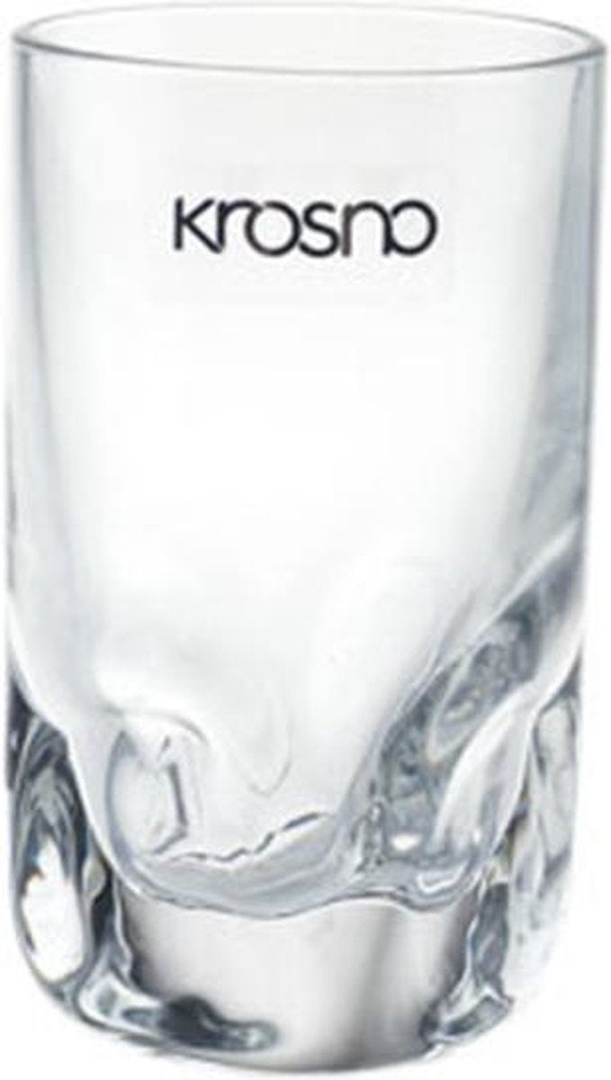 Krosno wodkaglazen - 6 stuks - Shotglazen - Shotjes  -Wodka - Glazen - 40ml - Drinkglazen