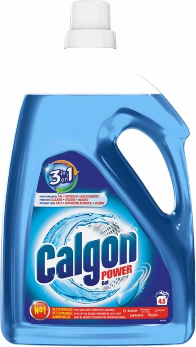 Calgon 3 in 1 Power Gel Wasmachine Reiniger en Anti kalk - 45 Wasbeurten - 2