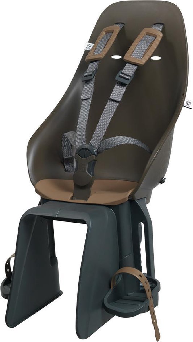 Urban Iki Rear Fietsstoeltje Achter - Koge Brown/ Kurimi Brown