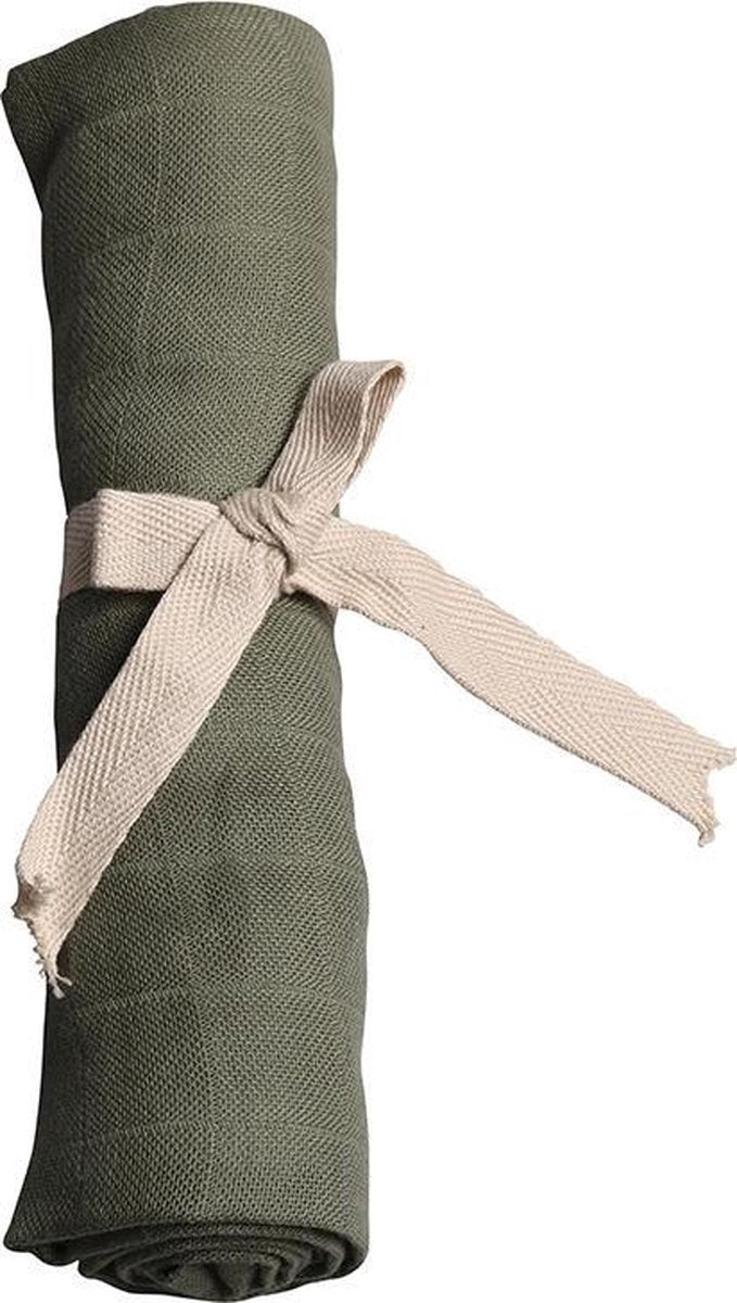Filibabba - Hydrofiele doek - Olive green 65x65 cm