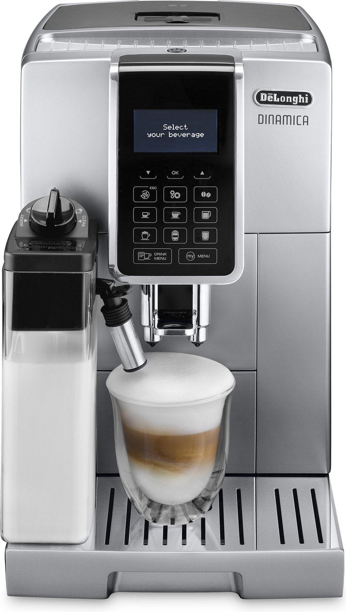 De'Longhi Dinamica ECAM350.75.S - Volautomatische espressomachine - Zilver