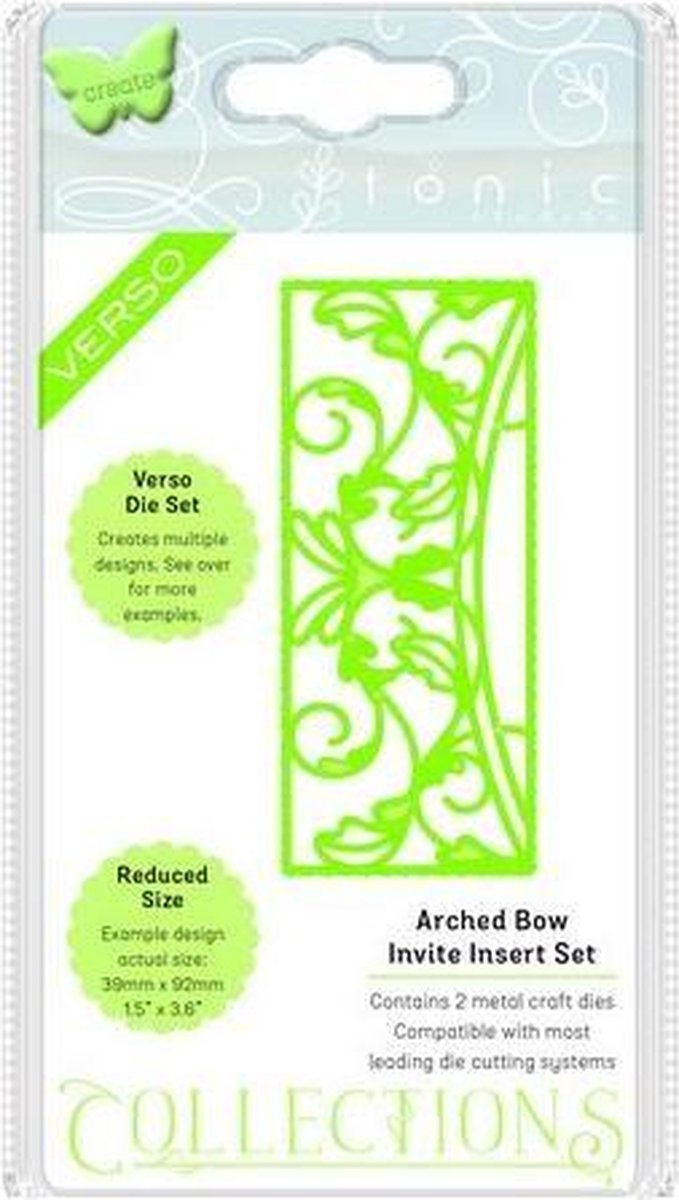 Tonic Studios Mal set invite - arched bow 1506E