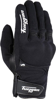 Furygan Jet All Season D3O Black White Motorcycle Gloves XL