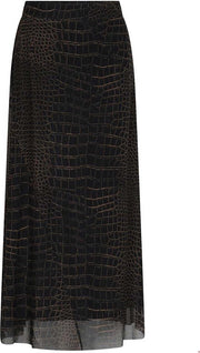 Tramontana | Croco Print Rok | Print Blacks | Maat XL | Dames Rokken