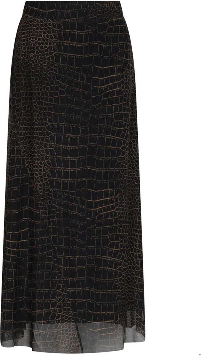 Tramontana | Croco Print Rok | Print Blacks | Maat XL | Dames Rokken