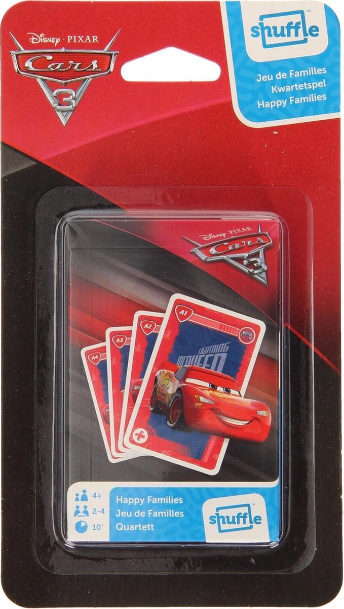Cars 3 Kwartet- en Actiespel