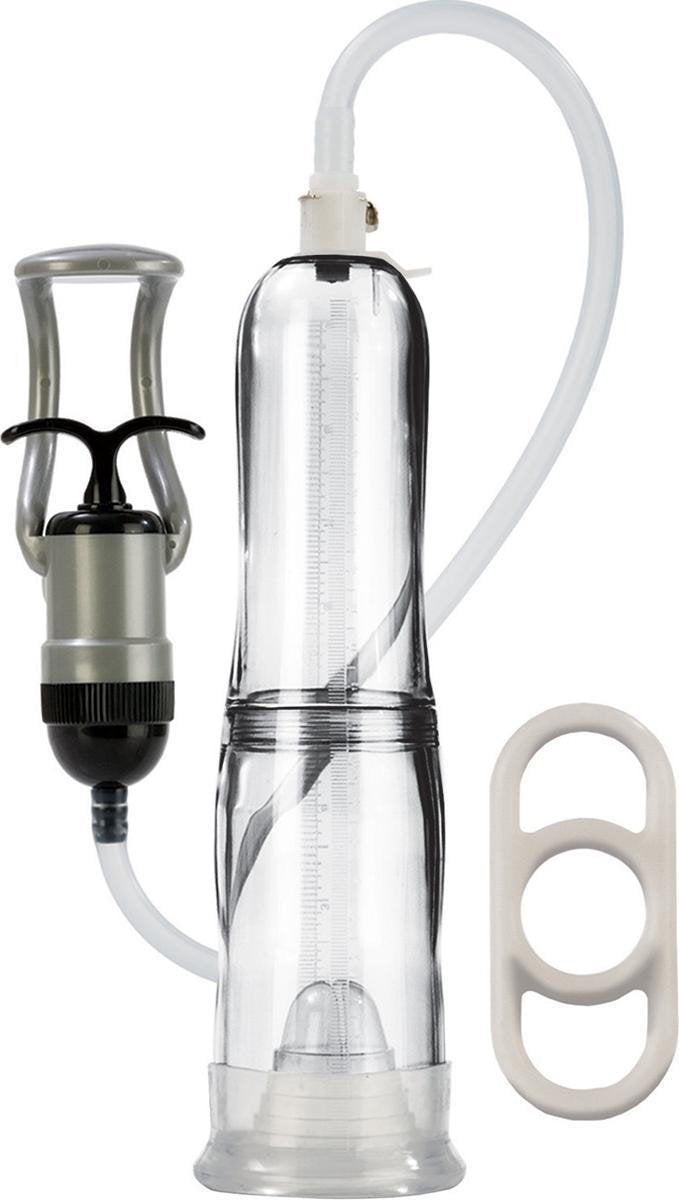 California Exotic Novelties Enhance Travel Pump - Penispomp - Transparant - Ø 60 mm