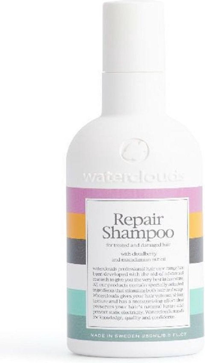 Waterclouds Repair Shampoo -250 ml -  vrouwen - Voor Beschadigd haar/Droog haar