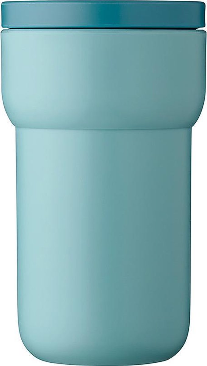 Mepal Reisbeker Ellipse 275 ml - houdt je drankje 30 minuten warm - Nordic green - koffiebeker to go - lekdicht - travel mug