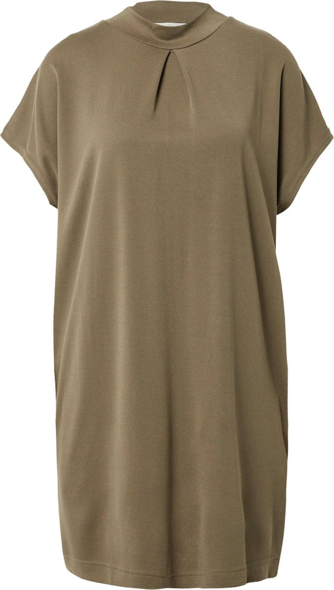 Kaffe jurk lisa Kaki-S (36)
