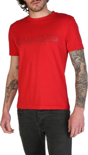 Napapijri - T-shirts - Heren - SEVORA_N0YIJ9 - Red
