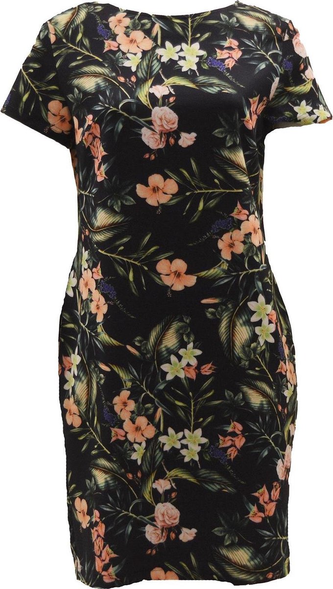 SRNDPTY Jurk Nadia Flowers navy