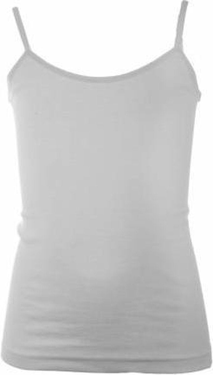 HL-tricot meisjes hemd  - 140  - Wit