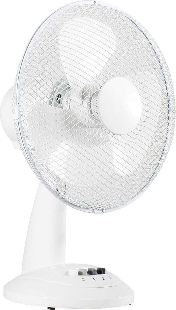 Valueline VL-FN12 - Tafelventilator - Wit