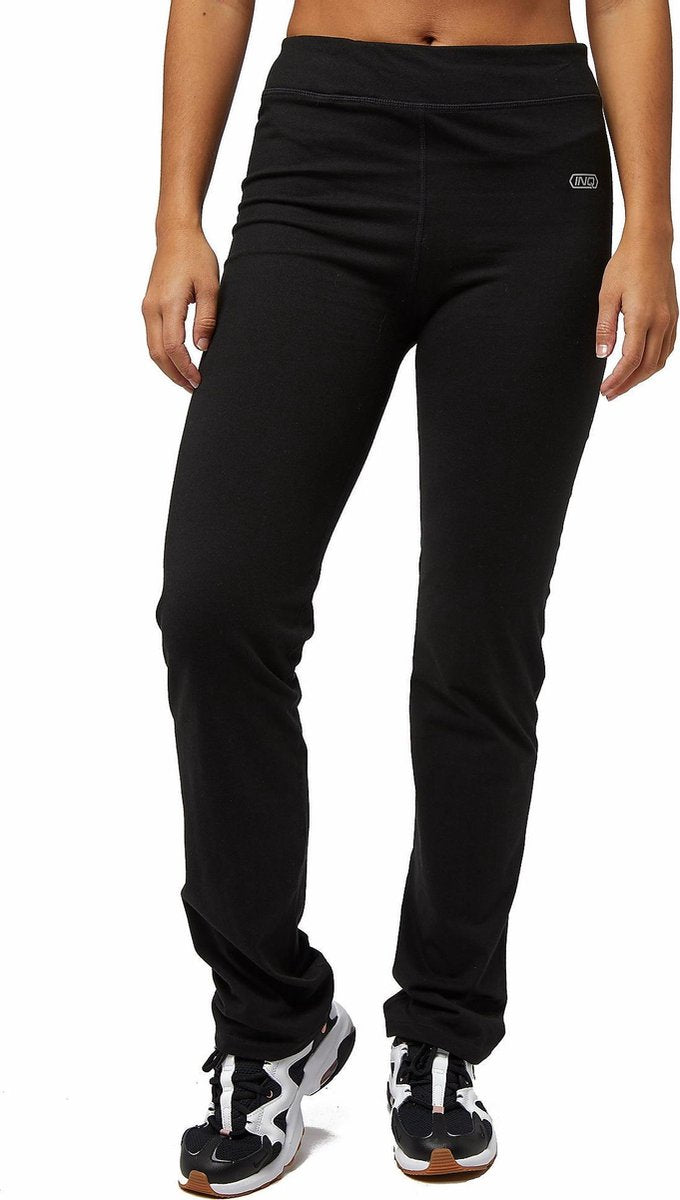 Inq Prona Lange Hardloopbroek Loose Fit Dames - Zwart - XS