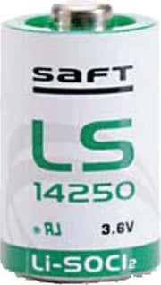 Saft LS 14250 1/2AA Lithium-Thionylchloride Batterij 3.6V 1200mAh 4250889625054