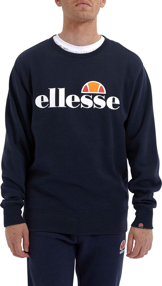 Ellesse Trui - Mannen - navy/ wit