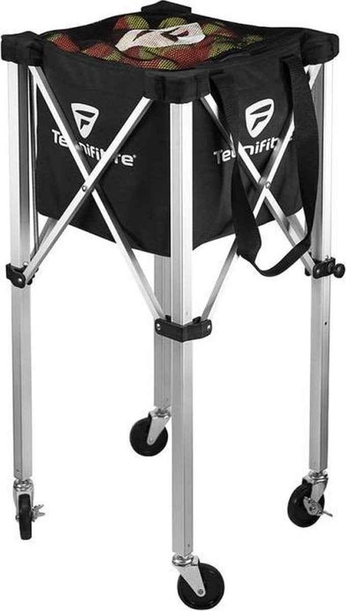 Tecnifibre Tennis Ballenwagen Ballenmand Opvouwbaar met wielen