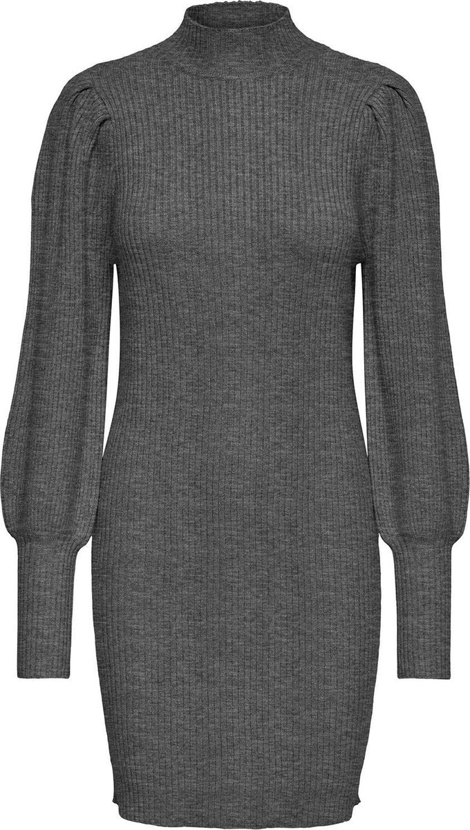 Onlkatia L/s Dress Cc Knt 15232502 Dark Grey Melange