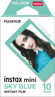 Fujifilm Instax Mini Colorfilm - Blauw Frame - 10 stuks