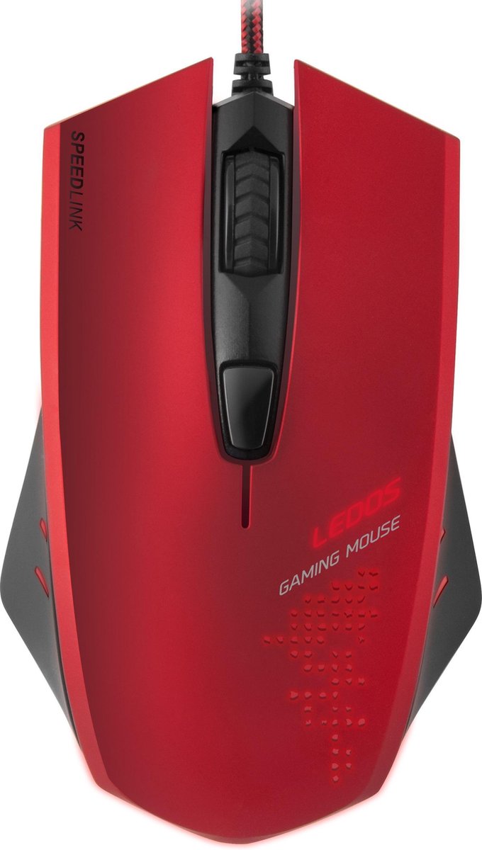 Speedlink LEDOS Gaming Muis - Rood (PC)