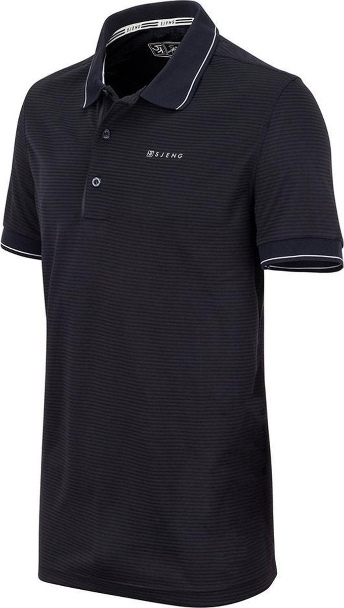Sjeng Sports Grand Herenpolo Donkerblauw - XXXL