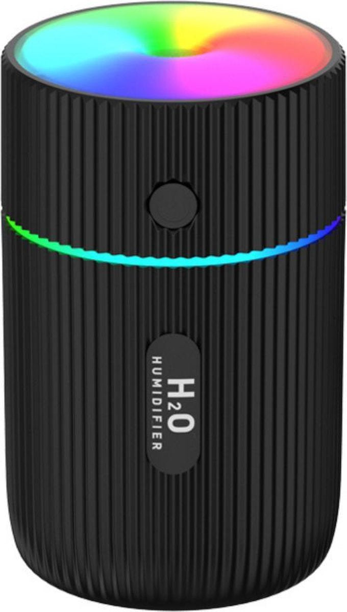 Aroma Dream Diffuser Luchtbevochtiger Zwart 240 ML incl. E-book voor Aromatherapie – Humidifier