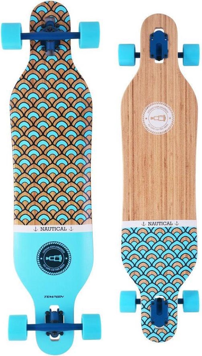 Tempish Nautical Drop-Through Longboard - 41 Inch