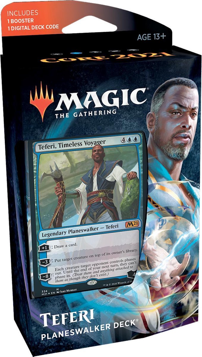 MTG Magic The Gathering - Core Set 2021 Planeswalker - Teferi