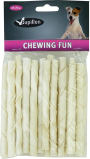 Rolsticks wit 25st 12½cm