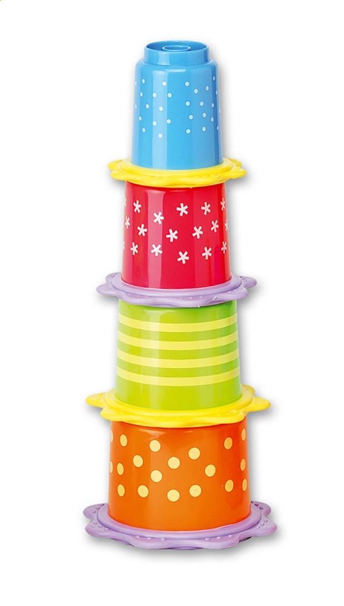 Saro Stapelbare Emmers Met Bijtring Junior 12 X 12 Cm