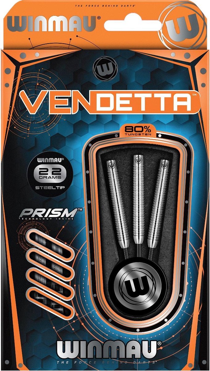 Darts Winmau Vendetta 22 gr. NT 80 %