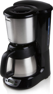 Domo DO709K - Koffiezetapparaat met thermoskan - 1L - Timer - RVS