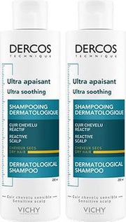 Vichy Dercos Ultra-Kalmerende Shampoo - droog haar - 2x200ml