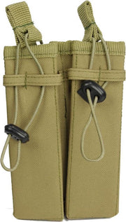 101Inc Molle pouch Sidearm 2 Mag. C khaki
