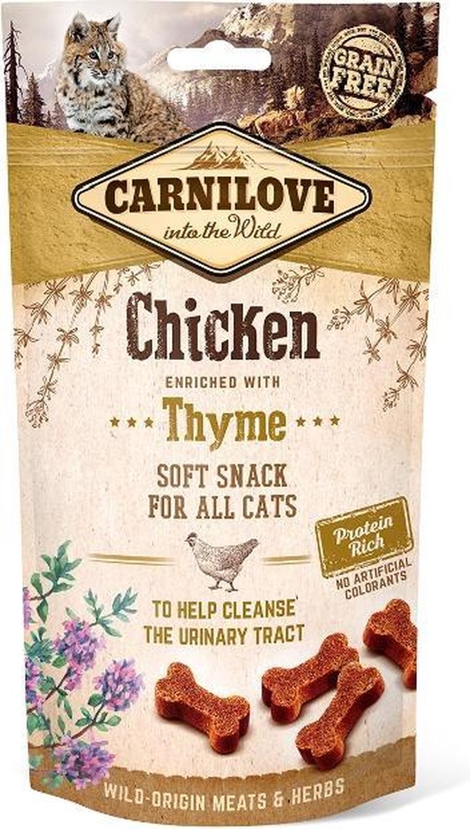 Carnilove SoftSnack Chicken Thyme 50gr