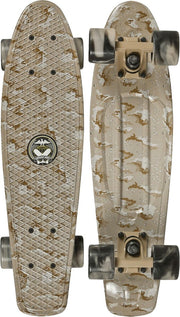 Skateboard Penny Board Volwassenen/Kinderen/Jongens/Meisjes  - Choke - Juicy Susi CamoDessert 57 cm - 22.5 inch - Polypropeen