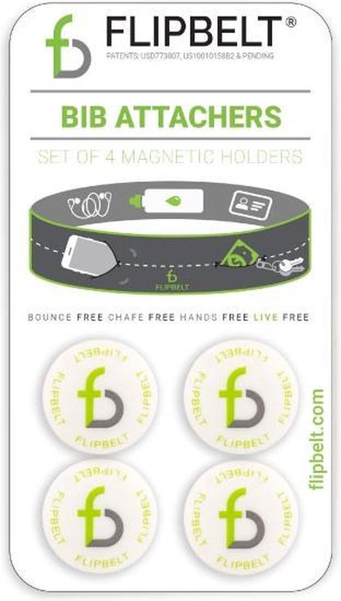 Flipbelt Magnetische  BIB Attachers