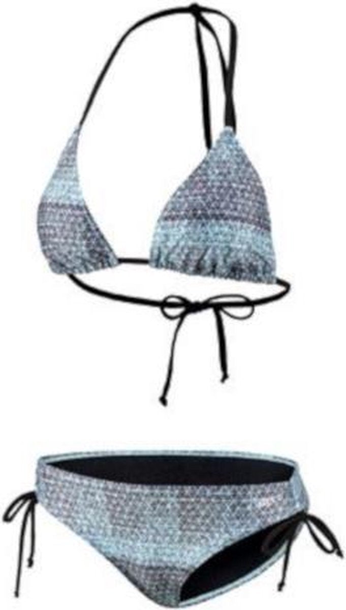 Beco Bikini Beactive C-cup Dames Polyamide Turquoise/grijs Mt 38
