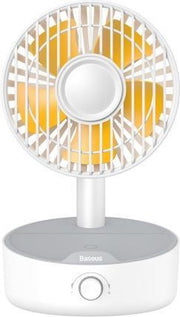 Baseus WXYZ-B02 Hermit 12V 2A multifunctionele desktop draadloze oplader oscillerende elektrische ventilator