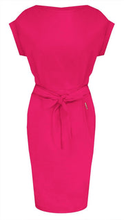 Strik Jurk Fuchsia