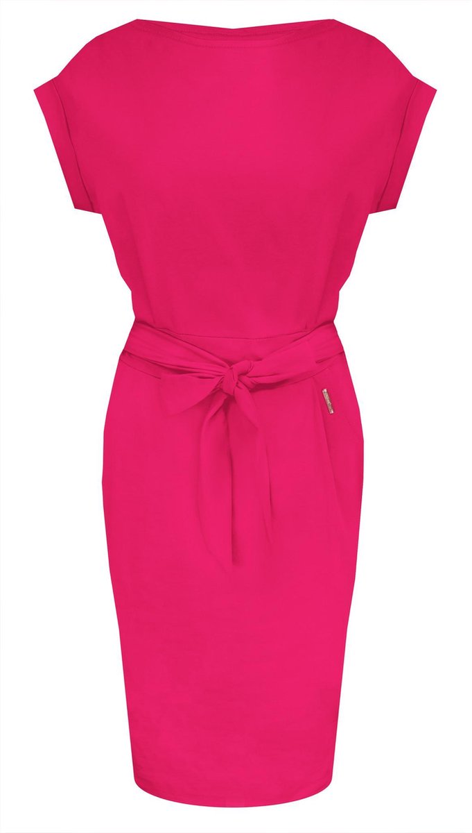 Strik Jurk Fuchsia