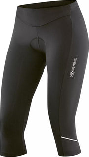 Gonso 3/4 Fietsbroek Bella Dames Polyester Zwart Maat 36