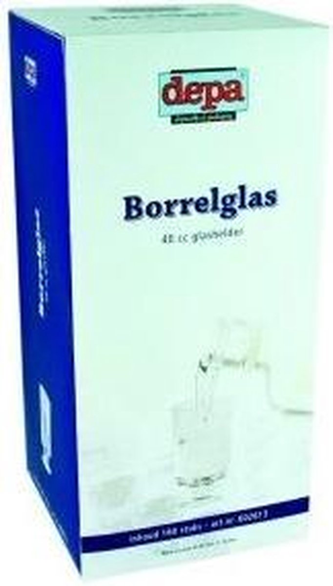 Borrelglas 40ml  op voet (160 stuks)